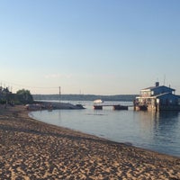 Photo taken at Пляж верхний услон by Denis A. on 8/6/2016