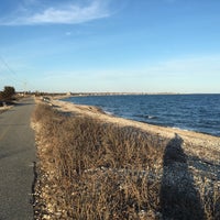 Photo taken at Shining Sea Bike Path by Cameron on 3/1/2016