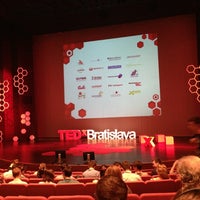 Photo taken at TEDx Bratislava by tomaj on 7/5/2013