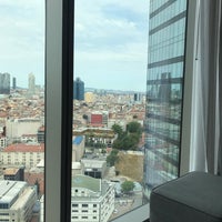 Photo taken at Hilton Istanbul Bomonti Hotel &amp;amp; Conference Center by Nazanin E. on 6/17/2017