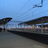 Photo taken at «Leninskiy Prospect» Railway Station by Марина Н. on 12/20/2019