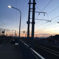 Photo taken at «Leninskiy Prospect» Railway Station by Марина Н. on 1/14/2020