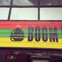 Photo taken at BOOM Burger by Lucas E. on 6/14/2014