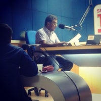 Photo taken at Rádio Tupi by Sérgio J. on 4/28/2014