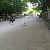 Photo taken at Battery Park Dog Run by Lauren C. N. on 5/25/2016