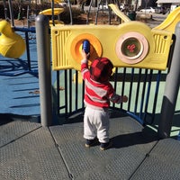 Photo taken at Historic Fourth Ward Park Playground by Alison F. on 12/15/2016