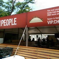 Photo taken at Chipotle VIP Tent by Kevin Tyler B. on 7/20/2014