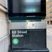Photo taken at MTA Subway - 68th St/Hunter College (6) by Tamara P. on 4/1/2019