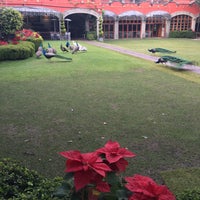 Photo taken at Antigua Hacienda de Tlalpan by Diana Paola C. on 2/6/2016