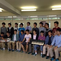 Photo taken at 甲陽学院高等学校 by ぐれーみん。 on 6/14/2014