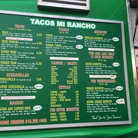 Photo taken at Tacos Mi Rancho by Diana W. on 10/18/2018