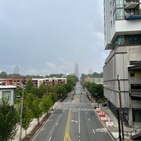 Photo taken at Atlanta BeltLine Corridor over North Ave by Charles A. on 7/22/2023