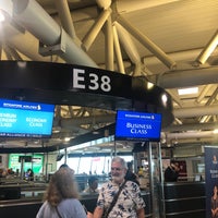 Photo taken at Gate E38 by Carolyne K. on 10/7/2019