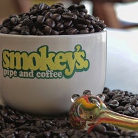 Photo taken at Smokey&#39;s Pipe and Coffee by Smokey&#39;s Pipe and Coffee on 4/9/2014