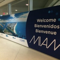 Photo taken at Miami International Airport (MIA) by Emre Kaan📷✈️ S. on 6/1/2016