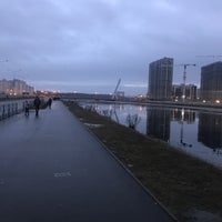 Photo taken at Дудергофский канал by Ivan V. on 2/2/2020