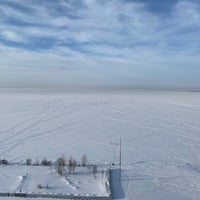 Photo taken at Набережная Финского залива by Ivan V. on 2/4/2022