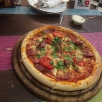 Photo taken at Пицца Челентано / Celentano Pizza by Katya T. on 8/10/2016
