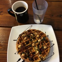 Photo taken at Black Coffee &amp;amp; Waffle Bar by Jocelyn L. on 6/17/2017