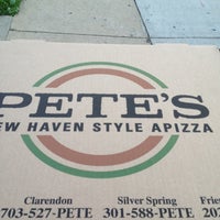 Photo taken at Pete&amp;#39;s New Haven Style Apizza by Lindsey F. on 6/19/2013