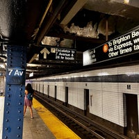 Photo taken at MTA Subway - 7th Ave (B/D/E) by Ilkka P. on 7/26/2023