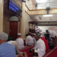 Photo taken at Masjid Quba by Gamma S. on 11/1/2013