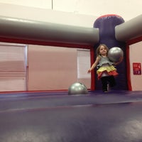 Photo taken at BounceU by Stephanie T. on 5/17/2013