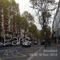 Photo taken at 17th arrondissement – Batignolles-Monceau by Ismail H. on 11/16/2013