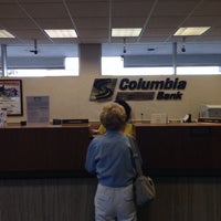Photo taken at Columbia Bank by Dan on 7/24/2014