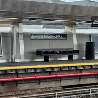Photo taken at MTA Subway - Howard Beach/JFK Airport (A) by Jefferies H. on 12/11/2023