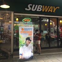 Photo taken at SUBWAY by SATANG P. on 9/19/2020