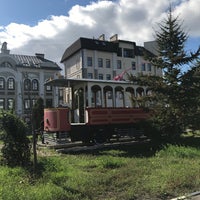 Photo taken at Памятник первому трамваю Казани by Ann on 9/16/2017