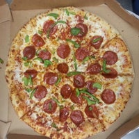 Photo taken at Domino&amp;#39;s Pizza by Ruby N L. on 11/12/2012