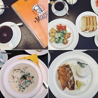 Das Foto wurde bei Ресторан МАРИО von Aleksandr T. am 6/3/2014 aufgenommen