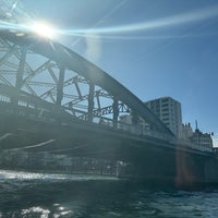 Photo taken at 駒形橋 by ゎぃゎぃ on 3/9/2024