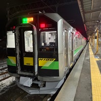 Photo taken at Higashi-Muroran Station (H32) by ゎぃゎぃ on 1/1/2024