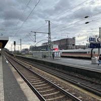 Photo taken at Bahnhof Köln Messe/Deutz by Thomas M. on 1/22/2024