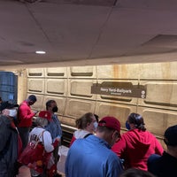 Photo taken at Navy Yard-Ballpark Metro Station by Johnathan on 9/27/2022