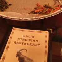 6/28/2014 tarihinde Hubby M.ziyaretçi tarafından Walia Ethiopian Restaurant'de çekilen fotoğraf