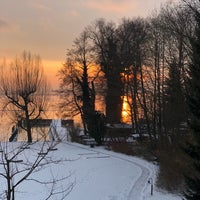 Photo taken at Yachthotel Chiemsee by Mark F. on 3/1/2018