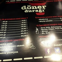 Photo taken at Döner Durağı by Şah 👑 K. on 12/9/2014