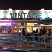 Photo taken at Vintage Frozen Custard by Michael J. on 4/26/2014