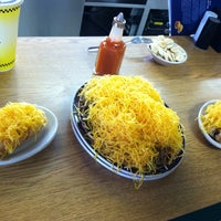 Photo taken at Skyline Chili by James M. on 3/22/2013