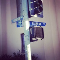 Photo taken at Fountain and Fairfax by Shaley F. on 11/9/2012