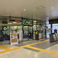 Photo taken at Tendō Station by Shuji I. on 3/9/2024