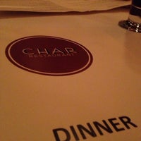 Foto tirada no(a) Char Restaurant por Mariah H. em 7/4/2013