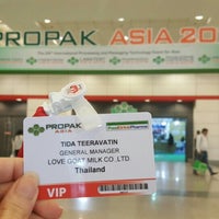 Photo taken at Propak Asia 2016 by Turbo T. on 6/17/2016