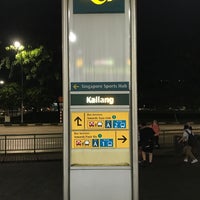 Photo taken at Kallang MRT Station (EW10) by Turbo T. on 10/7/2022