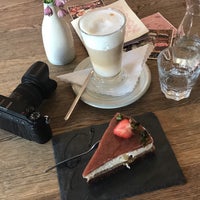 Photo taken at Goldhelm Werkstatt-Café by Doreen F. on 5/21/2018