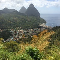 Photo taken at Soufrière by Doreen F. on 2/8/2016